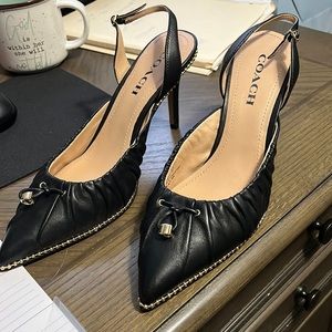 BNWT Coach shoes I loved so much I bought size up wore in my house for 5 min